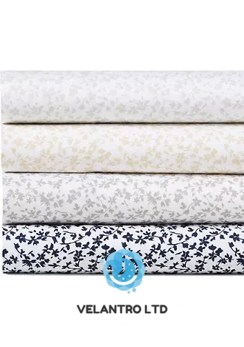 Spencer Sateen Floral Sheet Set