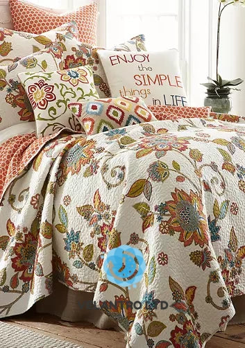 Clementine Spring Quilt Set